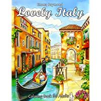 Lovely Italy Coloring Book for Adults [Idioma Inglés] (Fantastic Places)